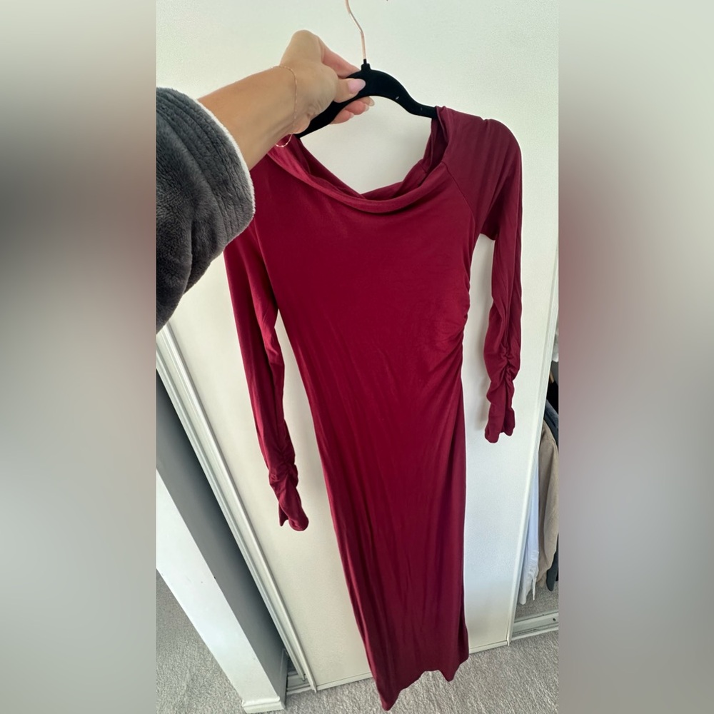 Advice Maxi Dress in Oxblood - Picture 5 of 6